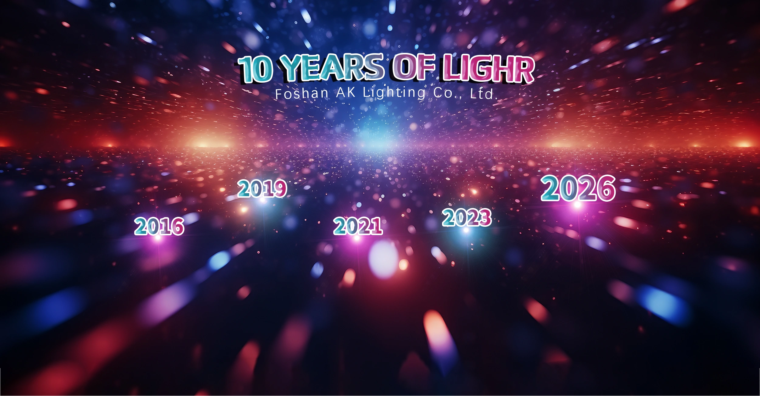 2016'dan Bu Yana Çin LED Sahne Işık Tedarikçisi